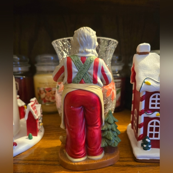 Home Interiors Christmas Santa Porcelain Figurine Puppet Show 7.5" - Picture 4 of 15